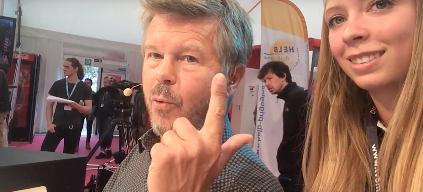 J'ai suivi durant une journée Eric Boever, visage célèbre du JT de la RTBF, dans le cadre du tournage de l'émission "Silence on FIFF"