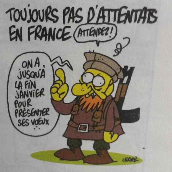 Le dernier dessin de Charb pour Charlie Hebdo