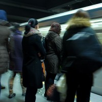 Quai métro bruxelles Zélie Dion