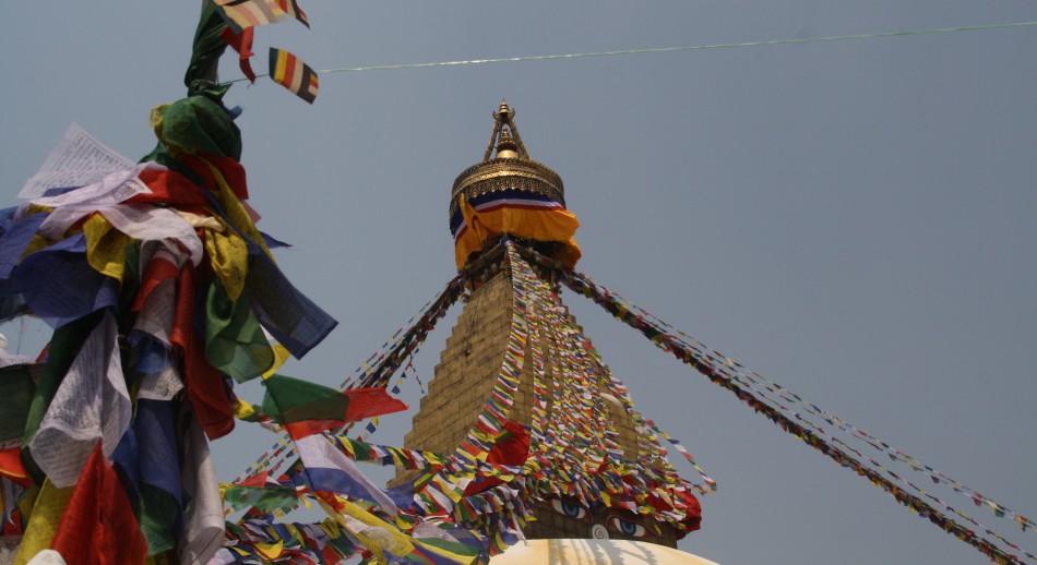 Bodhath, le plus grand stupa d'Asie.
