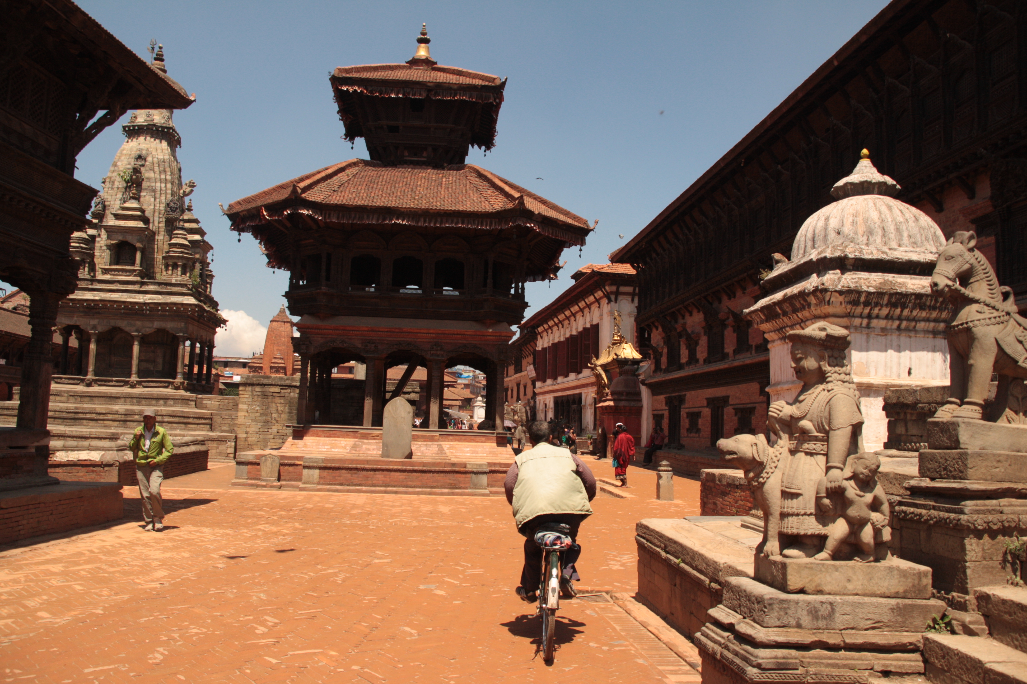 Temple dans la ville de Bhaktapur.