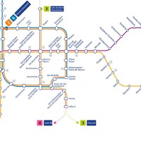 Plan du nouveau métro