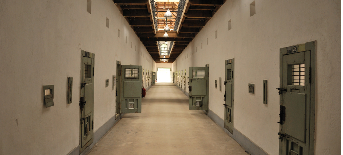 Couloir d'une prison