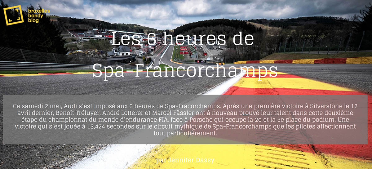 Les 6 heures de Spa-Francorchamps