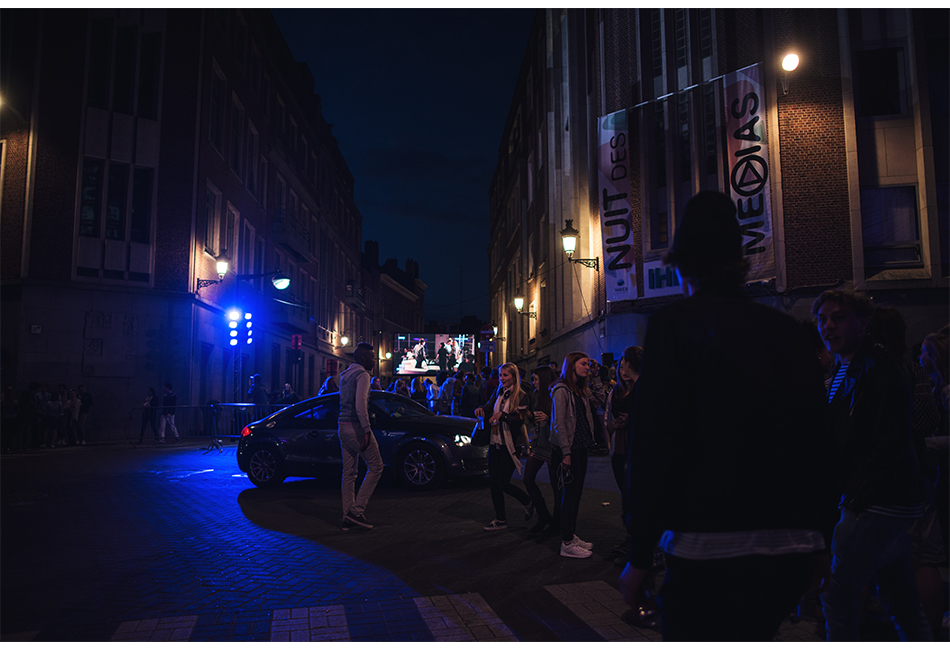 Nuits des Médias 2015. Photo: Marine Vancampenhout