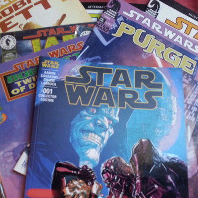 Collection de comics star wars