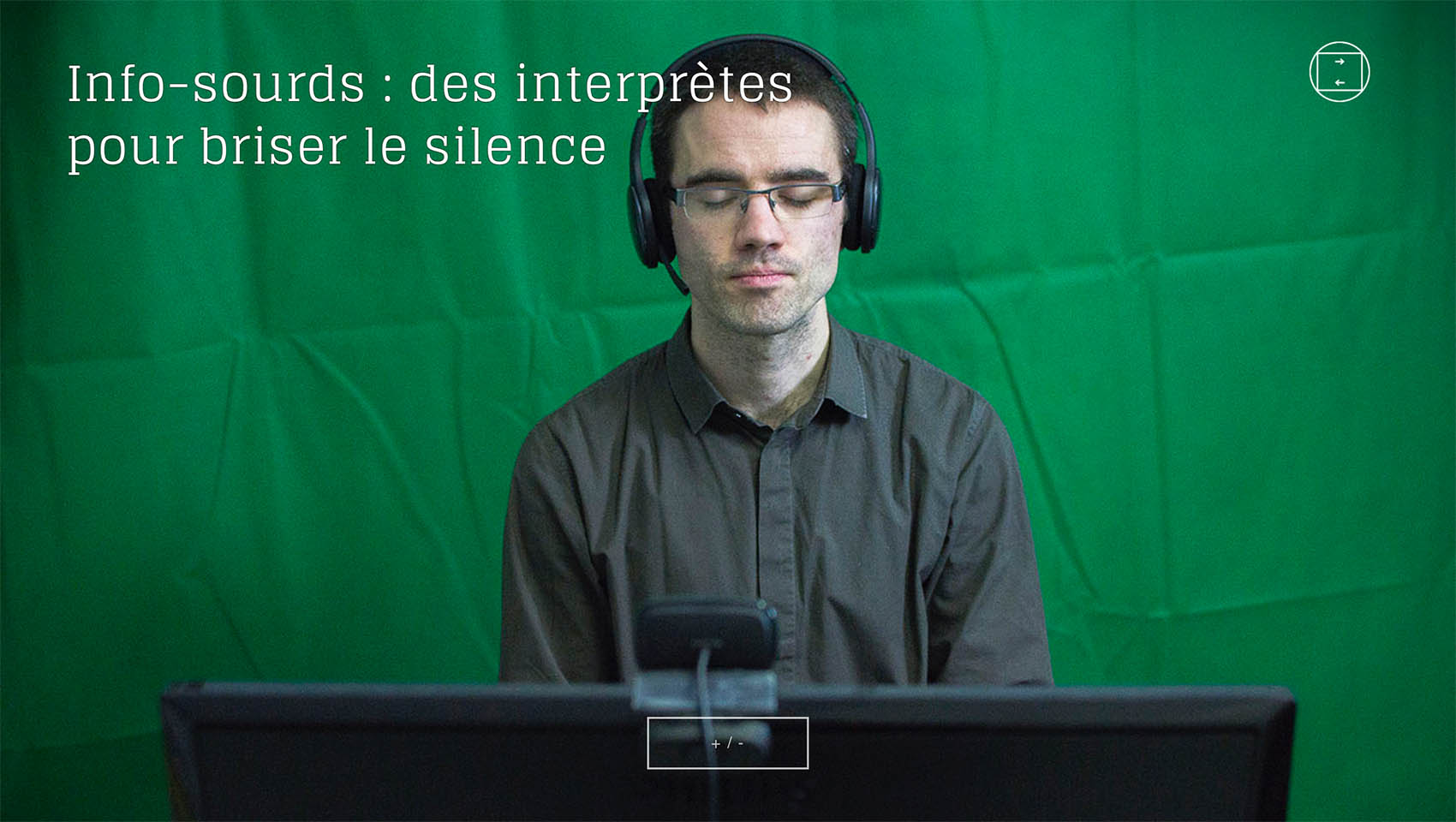Diaporama "Info-sourds : des interprètes pour briser le silence"'