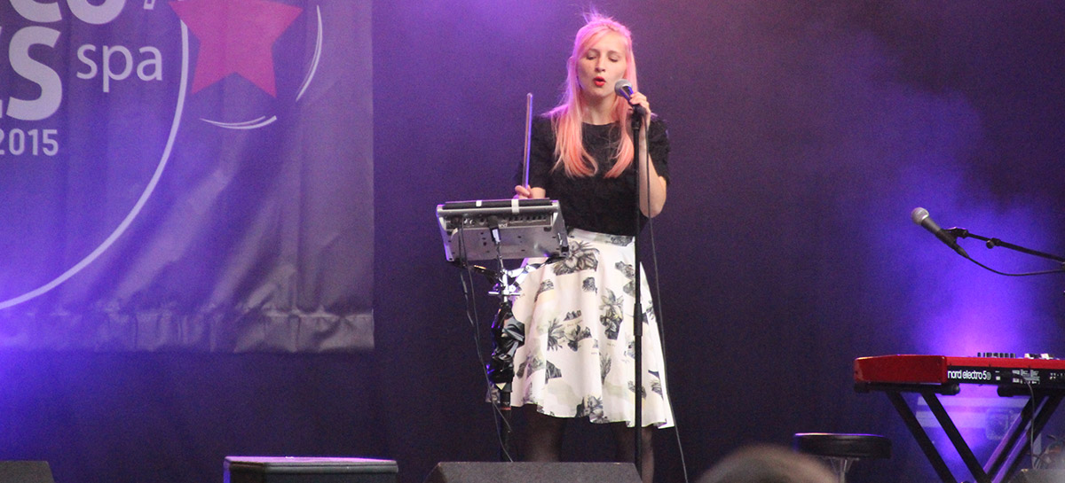 Alice on the roof - Francofolies de Spa 2015