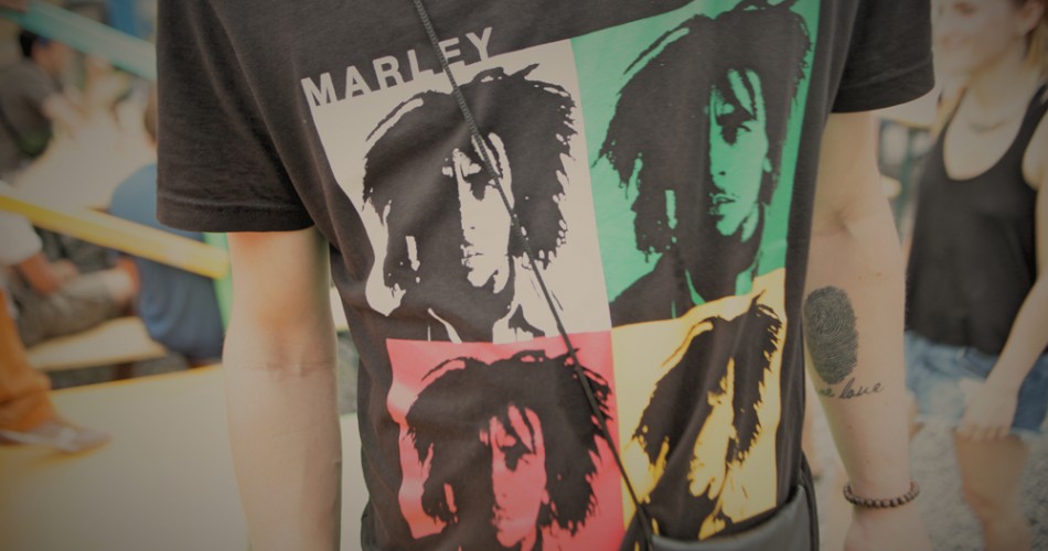 T-shirt aux couleurs du reggae