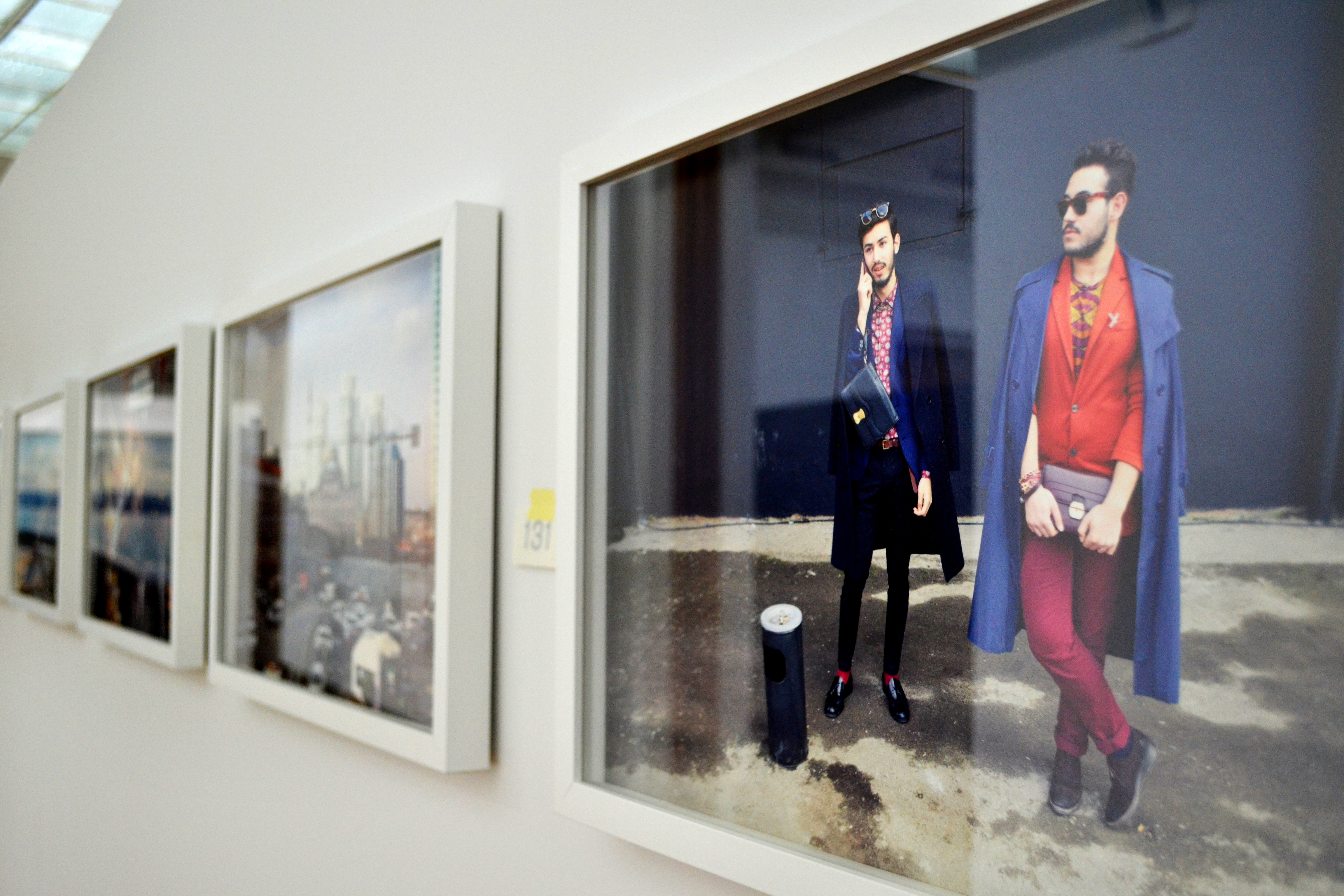 Photographies d'Ahmet Polat à l'exposition "Imagine Istanbul".