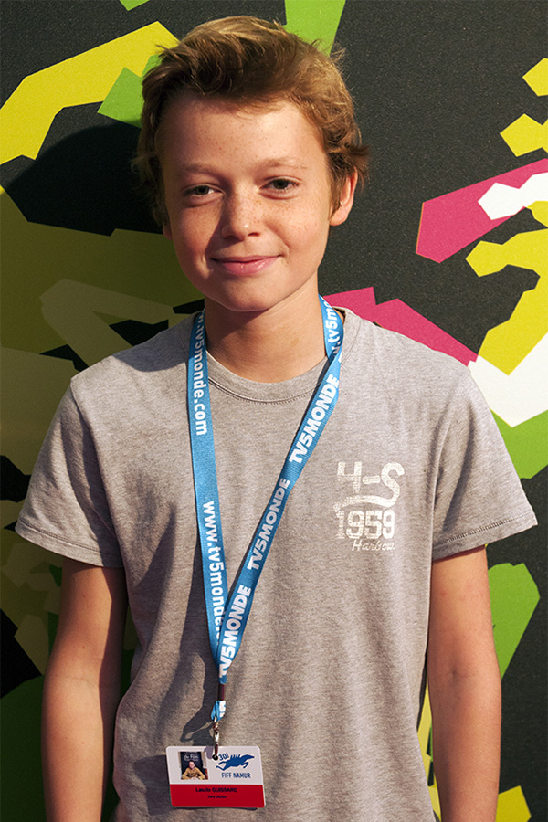 Laszlo, 13 ans, Bruxellois et Membre du Jury Junior