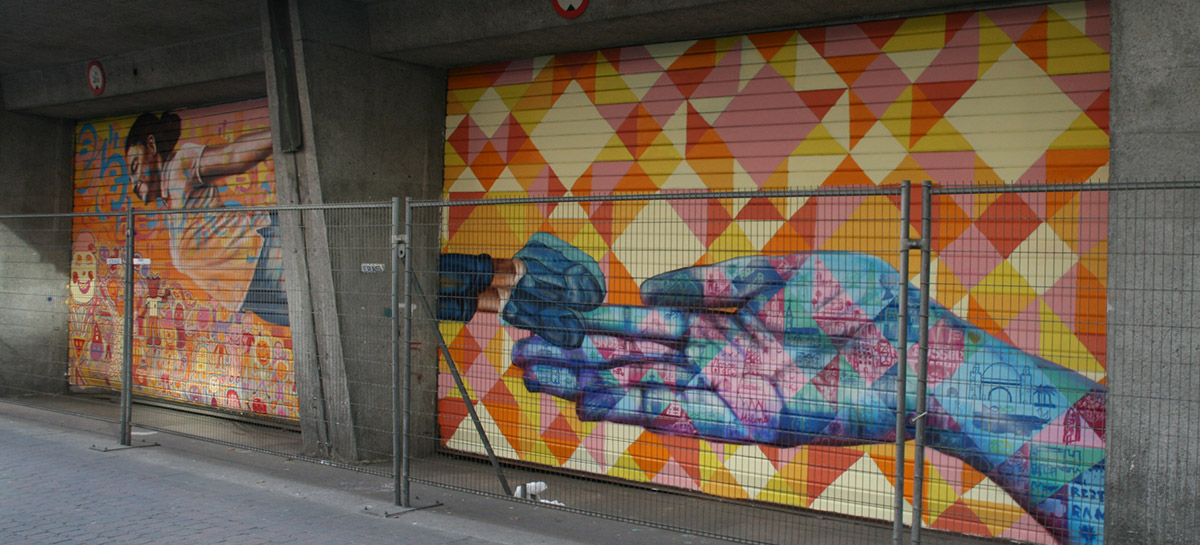 Fresque Gare du Midi