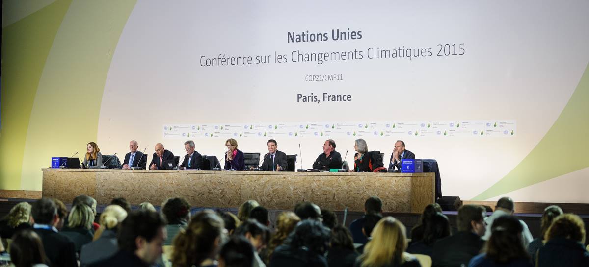 Salle de conférence lors de la COP21