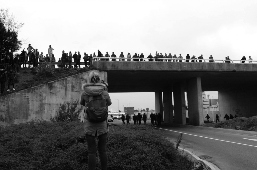 Retour sur le reportage réalisé à Calais par huit étudiants de l'IHECS