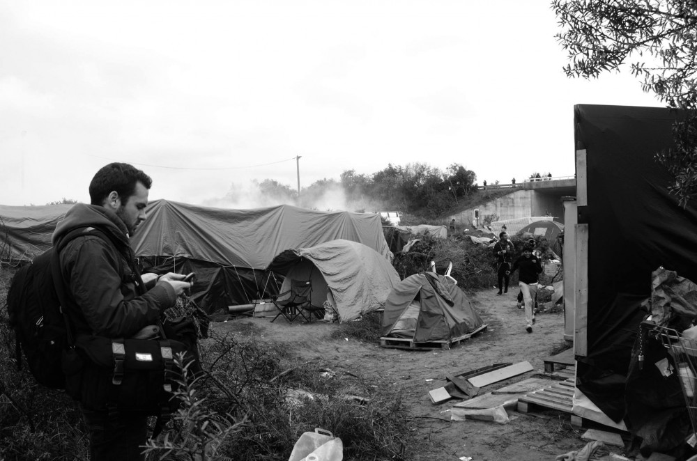 Retour sur le reportage réalisé à Calais par huit étudiants de l'IHECS