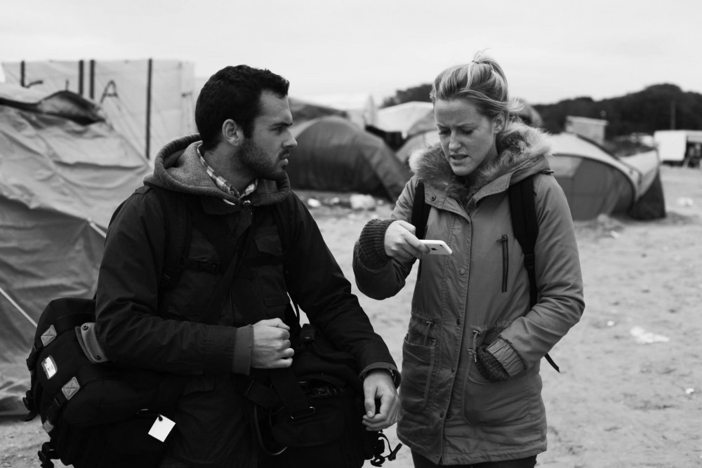 Retour sur le reportage réalisé à Calais par huit étudiants de l'IHECS