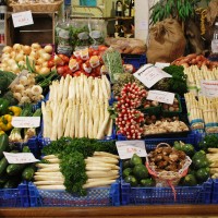 Stand de légumes belges