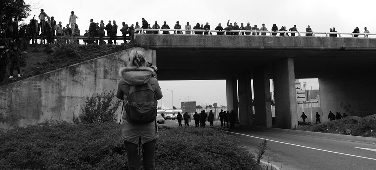 Retour sur le reportage réalisé à Calais par huit étudiants de l'IHECS