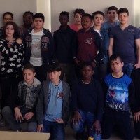 Photo de groupe des classes de 1re différenciée de Sainte-Marie la Sagesse