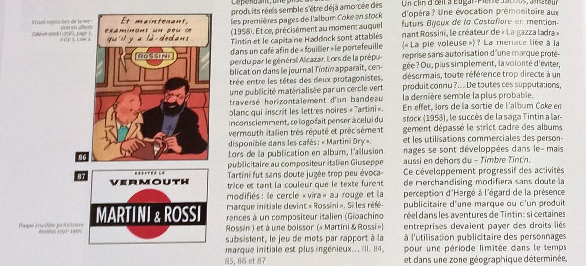 Jean-Claude Jouret sort un livre analysant la publicité dans l'oeuvre d'Hergé. Photo : "Hergé & la publicité", J.-Cl. Jouret, éditions Weyrich.
