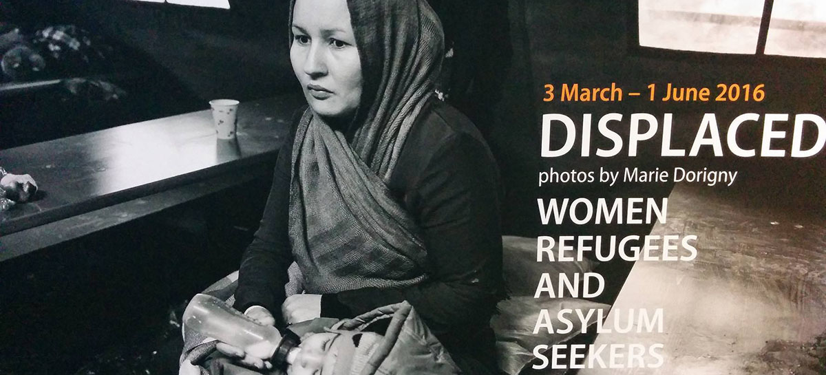 Affiche de l'exposition Displaced