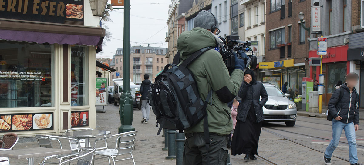 Cameraman à Forest