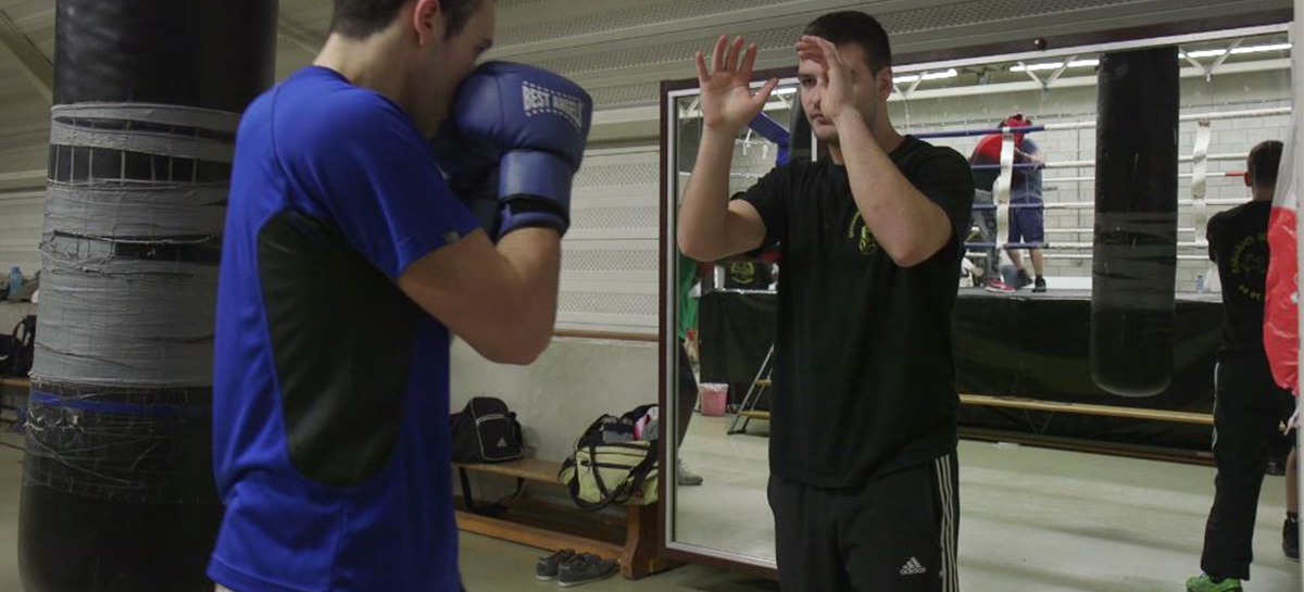 Entrainement de boxe