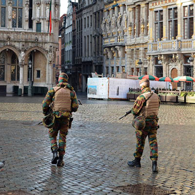 Militaires Grand Place