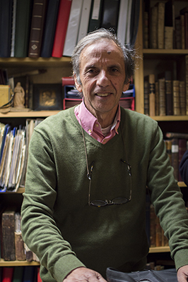 Paul Dahan, conservateur du Musée d’art  juif marocain de Bruxelles. 