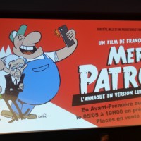 affiche du film "Merci Patron"