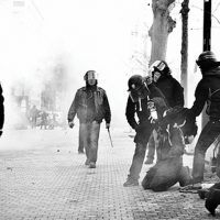 Manifestation en soutien au ZAD et contre le monde des bétonneurs, le 21 février 2015 à Toulouse. Crédits : ben-art-core