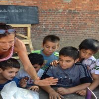 4ème jour d'atelier avec les volontaires Bernadette et Veronique