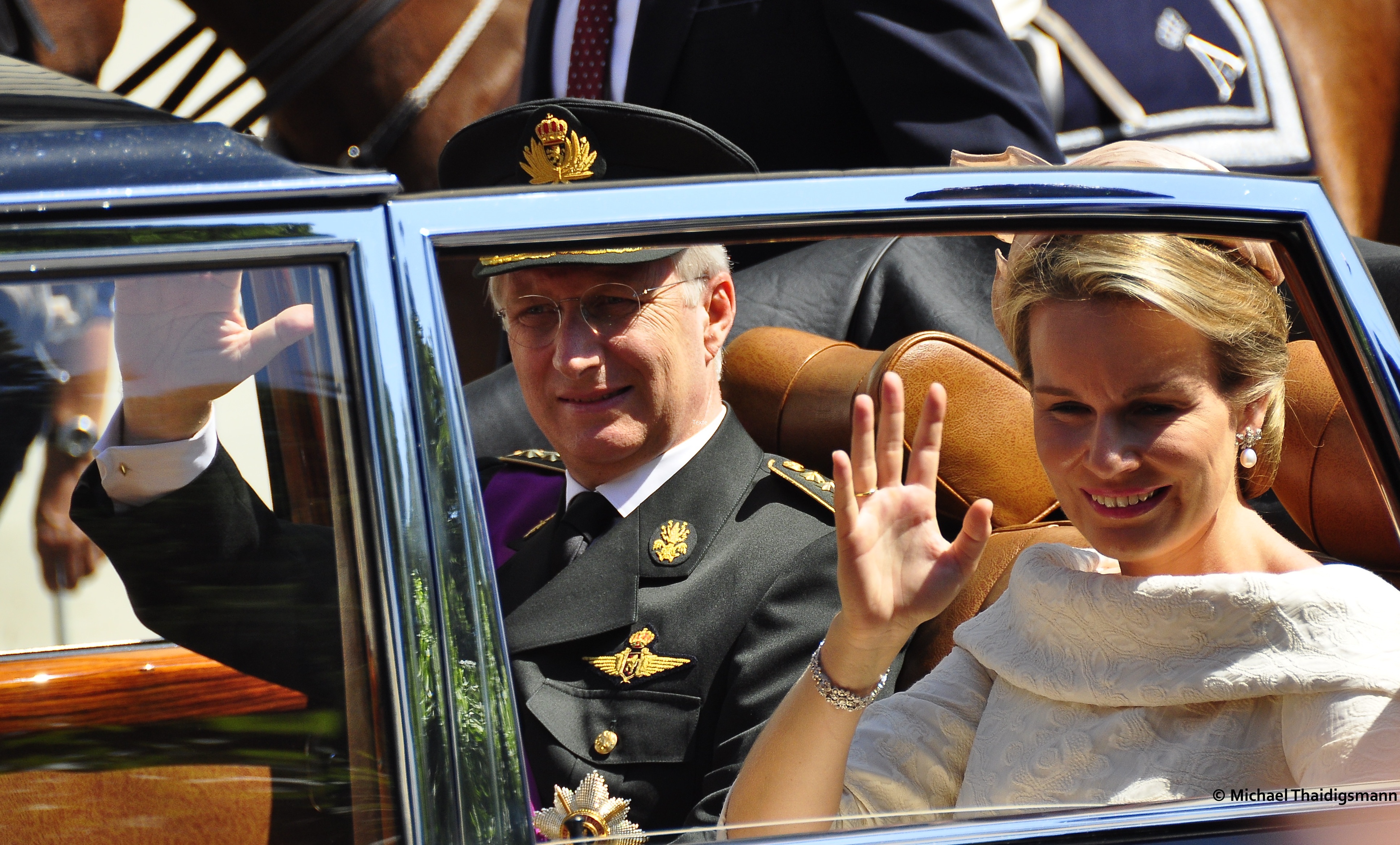 Photo du Roi Philippe et de la Reine Mathilde de Belgique