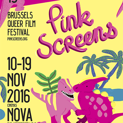 Affiche du festival Pink Screens