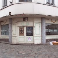 Bâtiment de la future brasserie artistique, sur la place communale de Molenbeek