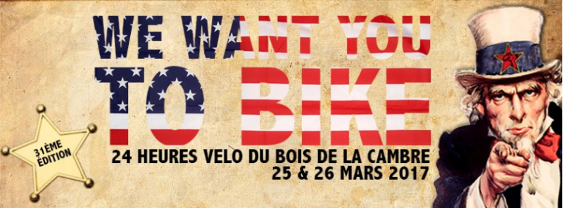 L'affiche de la 31e édition des 24h vélos du Bois de la Cambre 