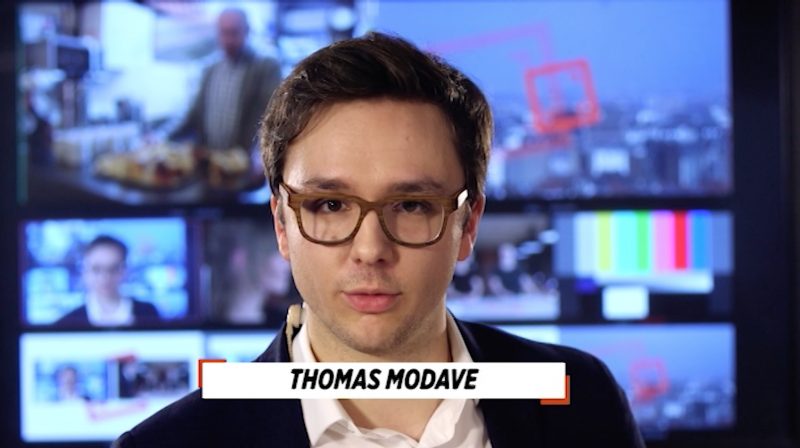 Thomas Modave, présentateur Bruxellez-moi