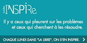 Logo du nouveau projet de La Libre Belgique : "Inspire" (Capture d'écran du site lalibre.be).