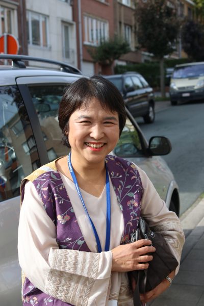 Michiko Takagi, professeure à l'école japonaise 