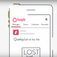 Animation de l'app Hoplr