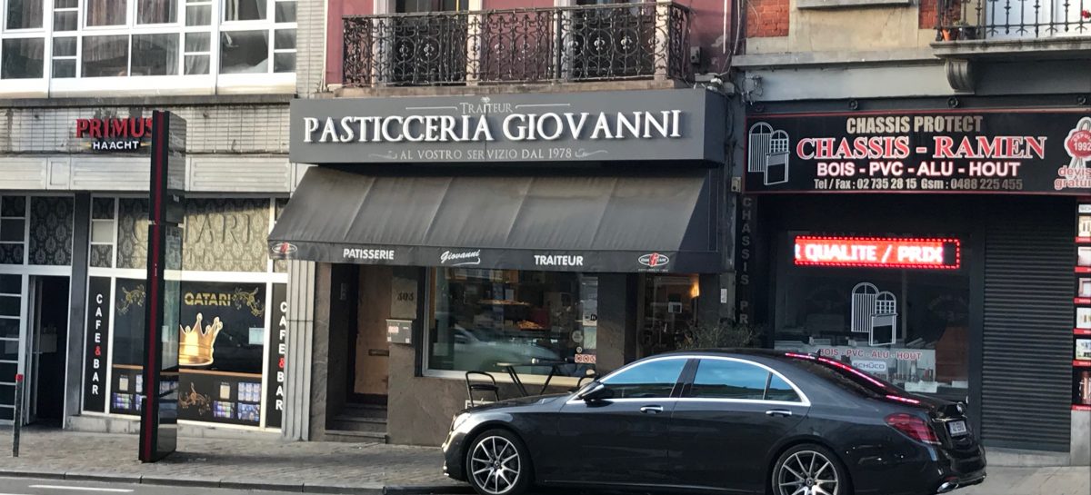 Façade de la pâtisserie Giovanni