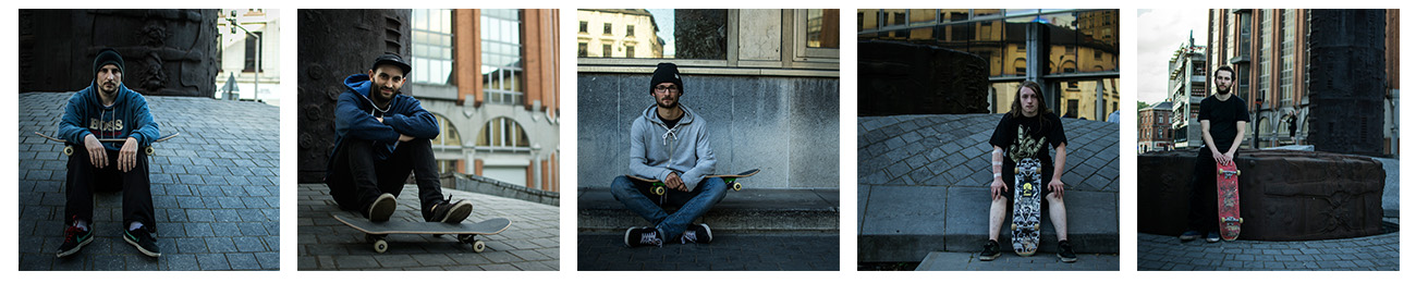 portraits de skateurs