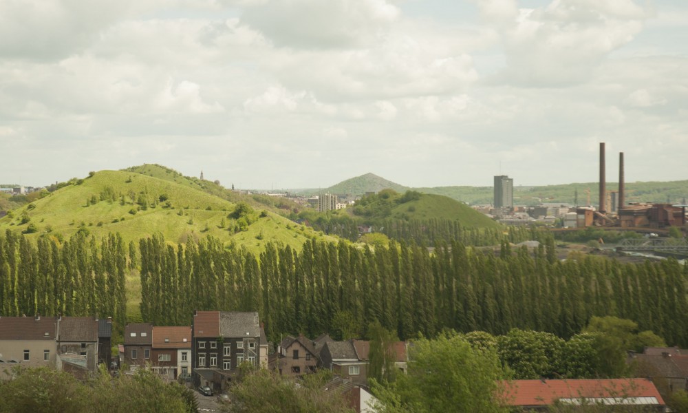 Vue sur le terril de Bayemont